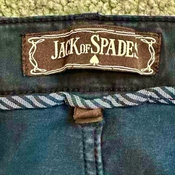 Jack Of Spades High Roller Navy Sateen Pants -Men's Size 34 x 30 - VGUC - Picture 11 of 15